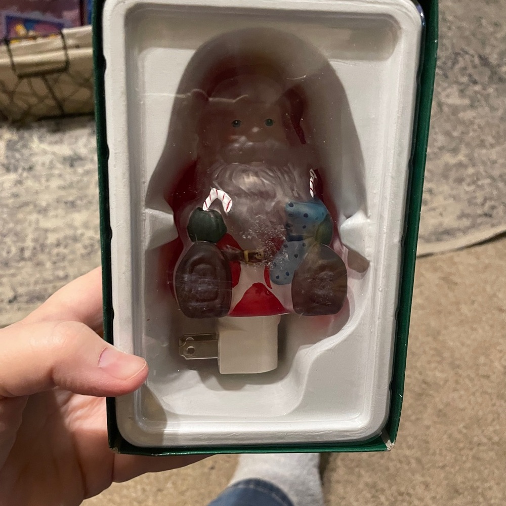 Santa Claus Night Light kurt adler
